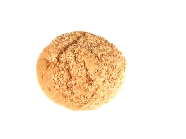 Bun with sesame seeds — Stock Photo, Image