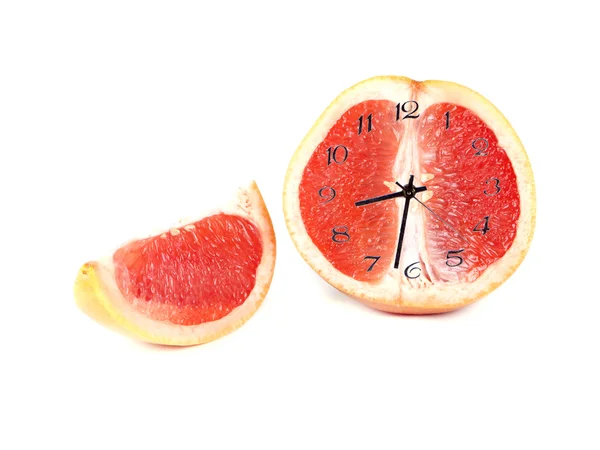Greyfurt meyve oluşumunu saat şeklinde