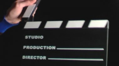 Fıçı tahtası Sinema Film (statik - yapay Close-Up)
