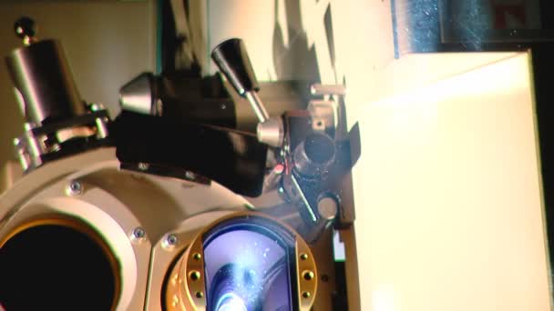35mm hareket bobin (statik - yapay Close-Up) — Stok video