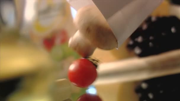 Close-up de legumes — Vídeo de Stock
