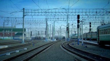 Demiryolu kavşak. Atış sırası