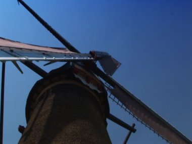 yel değirmeni. Hollanda.