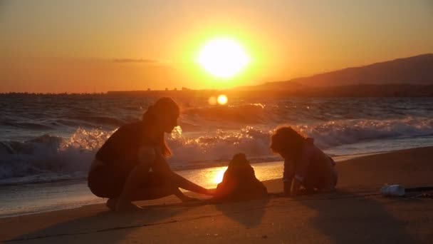 Beach Games — Stock Video