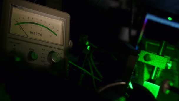 Лазерна labs — стокове відео