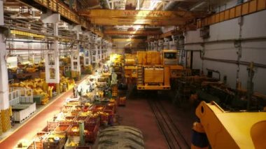 ağır makine facory zaman atlamalı