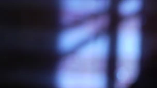 Close-up van passie jaloezie murder (handheld - kunstmatige) — Stockvideo