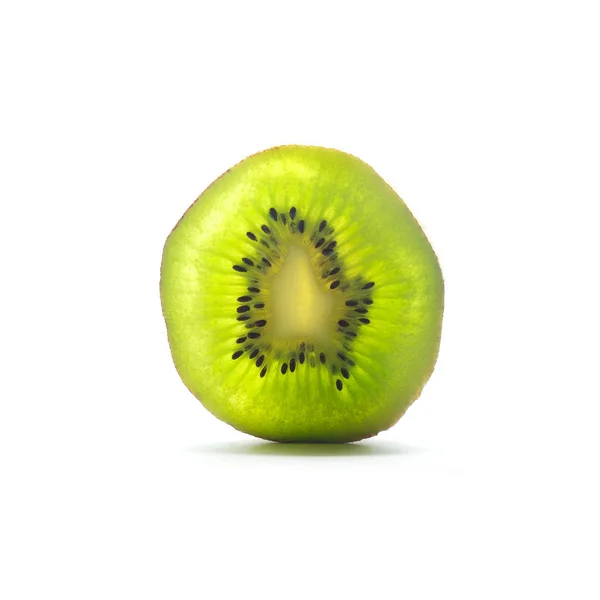 Owoce kiwi izolowane na białym — Zdjęcie stockowe