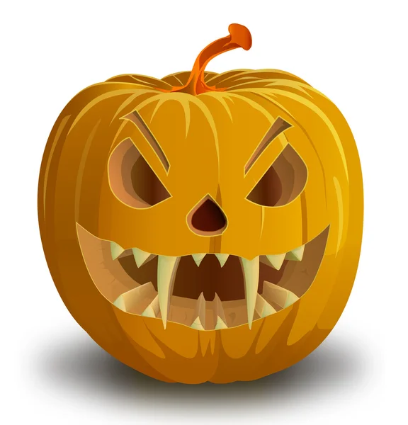 Citrouille d'Halloween — Image vectorielle