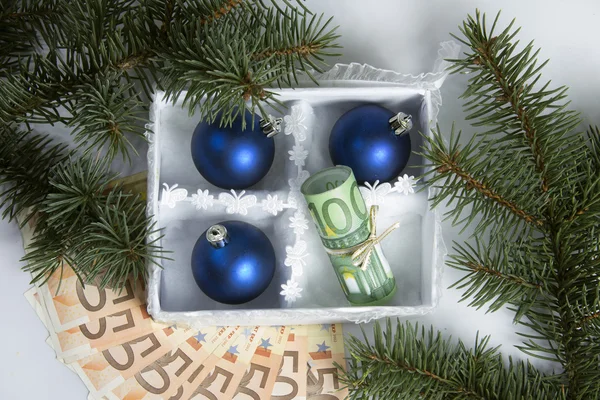 クリスマスのお金 — ストック写真