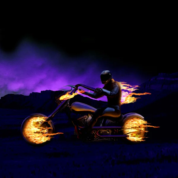 Ghost rider — Stockfoto