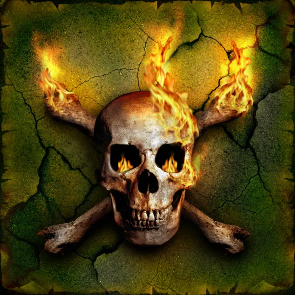 Pirate Skull — Stock Photo, Image