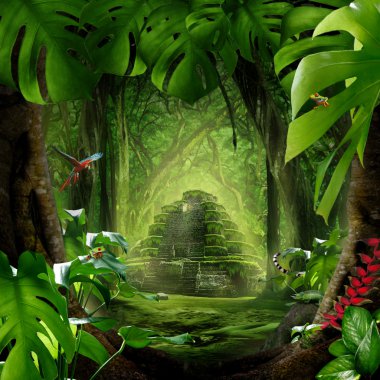 Deep Jungle clipart