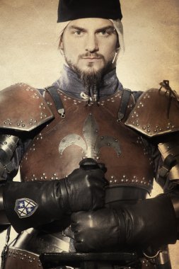 Zırhlı Ortaçağ Şövalyesi
