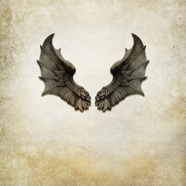 Dragon wings background — Stock Photo, Image