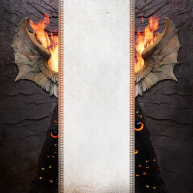 Nocturne arduvaz arka plan ile dragonwings