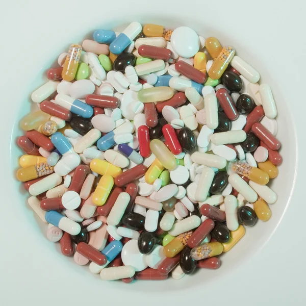 许多药物背景 — 图库照片