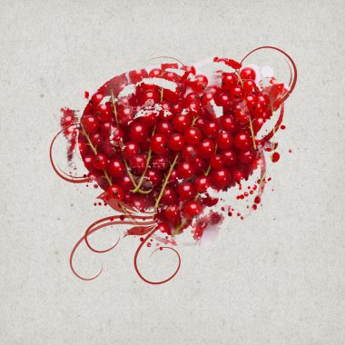 antika arka plan tasarımı ile gıda