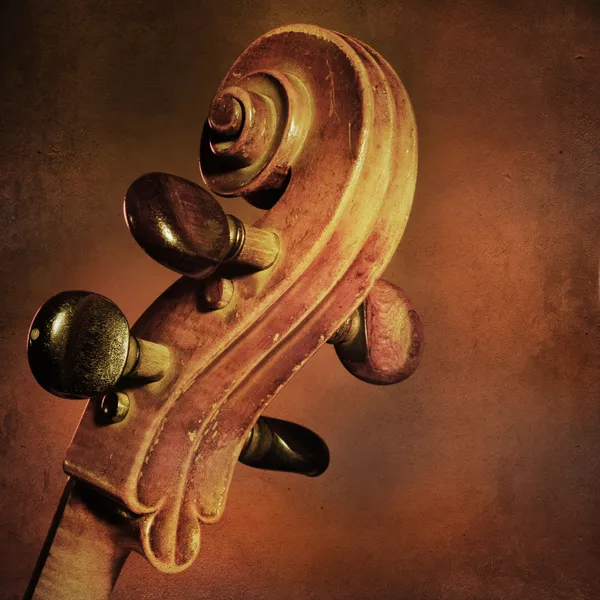 Vintage violoncello sfondo — Foto Stock
