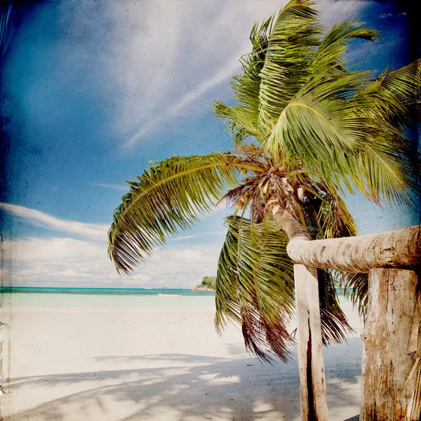 Droom beach grunge achtergrond — Stockfoto