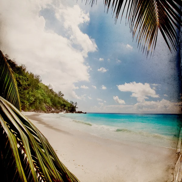 Droom beach grunge achtergrond — Stockfoto