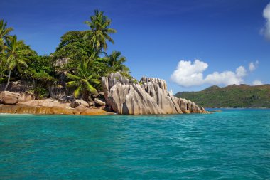 아름 다운 작은 섬 세인트 피에르