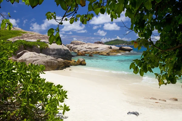 Dream Beach - Ilha Felicittem Seychelles — Fotografia de Stock