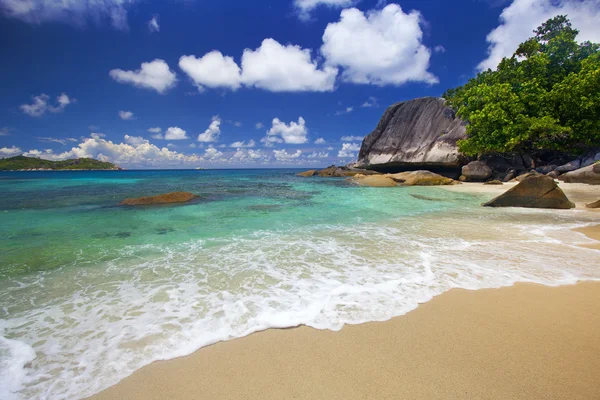 Dream Beach - Isla Felicité Seychelles —  Fotos de Stock