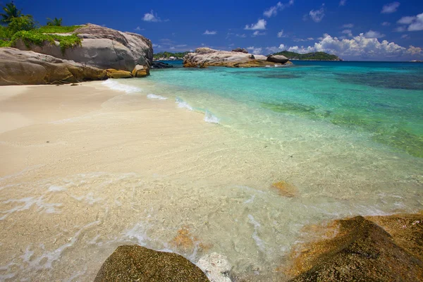 Dream Beach - Isla Felicité Seychelles —  Fotos de Stock