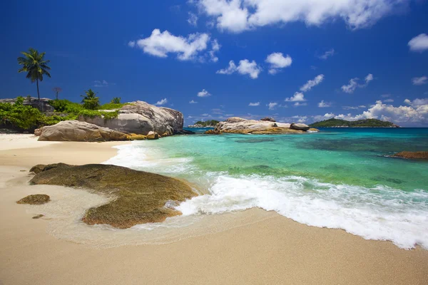 Dream Beach - Isla Felicité Seychelles —  Fotos de Stock