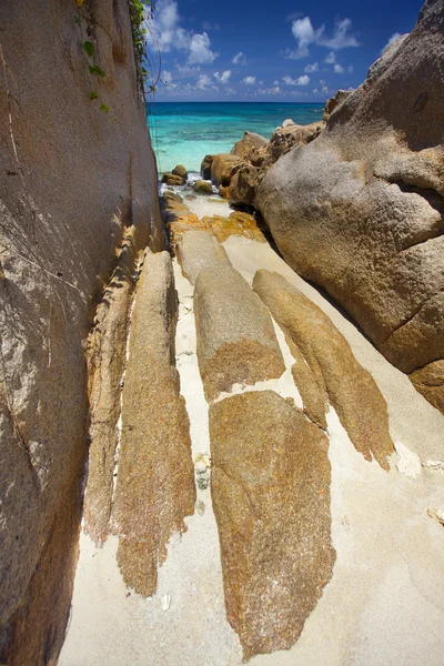 Dream Beach - Felicité Island Seychelles — Stockfoto
