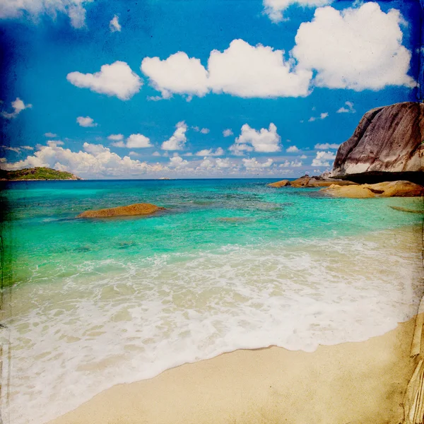 Dream Beach - Felicité Island Background — Stockfoto