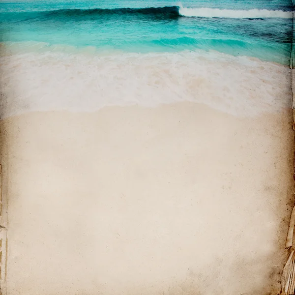 바다와 모래 배경 — 스톡 사진
