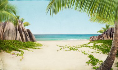 Drean beach kağıt arka plan