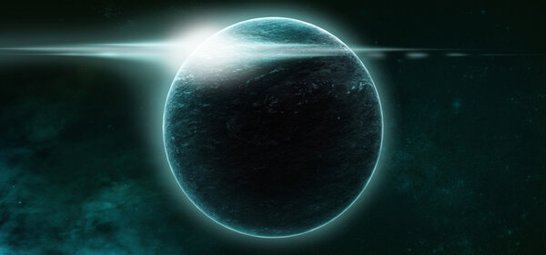 Планеты на звездном фоне
