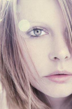 Güzel kadın portresi