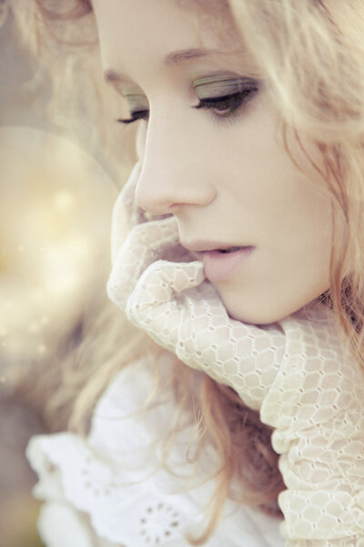 Прекрасный женский портрет
