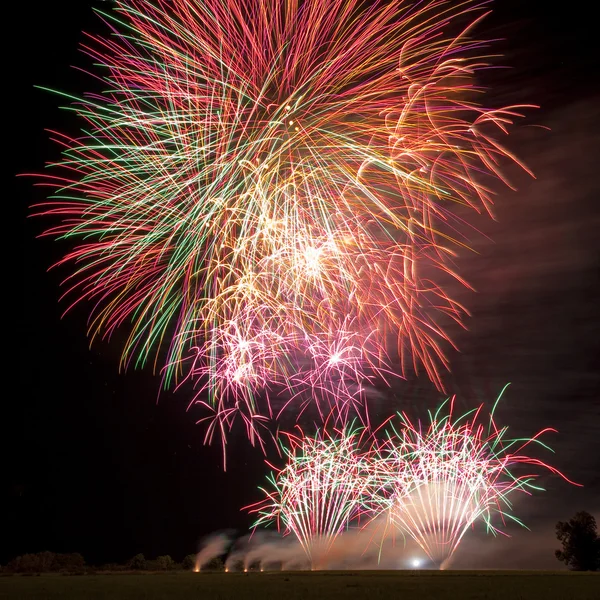 Fireworks Background — Stock Photo, Image