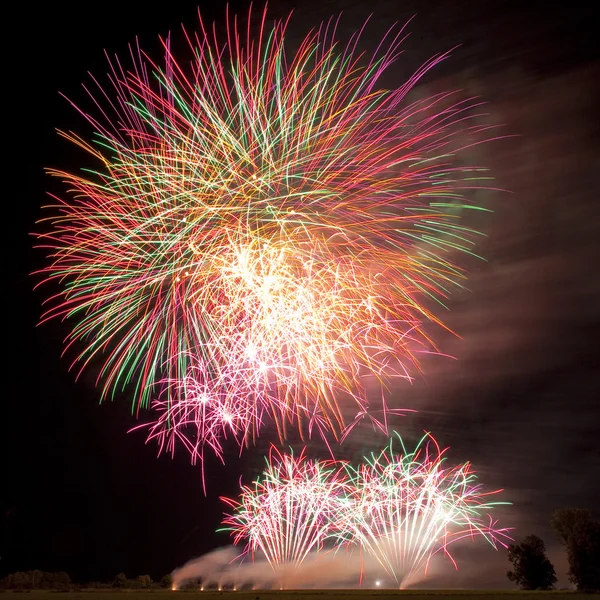 Fireworks Background — Stock Photo, Image
