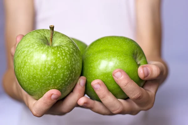 Green apples — Stock Photo, Image