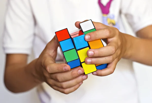 Rubik's Cube Stock Photo
