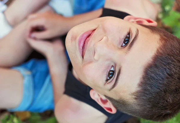 Beautiful smiling child — Stock Photo, Image