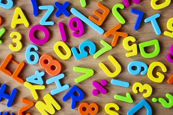 harf ve rakam renkleri