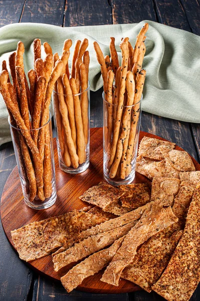 Crostini Lanche Tradicional Cozinha Italiana — Fotografia de Stock