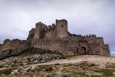 avila kalede terk edilmiş. İspanya.