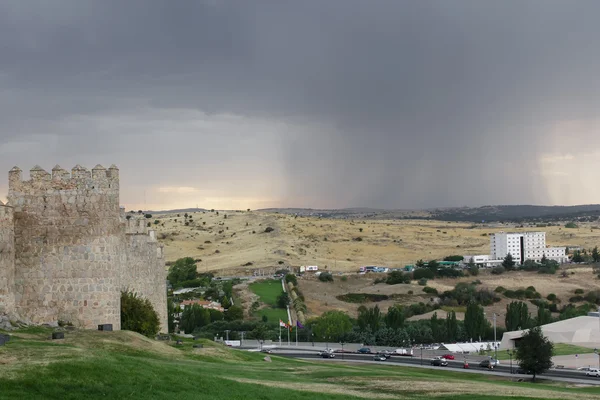 Walls in the storm — Stock Photo, Image