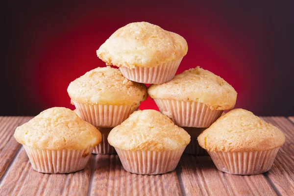 Muffins caseiros — Fotografia de Stock