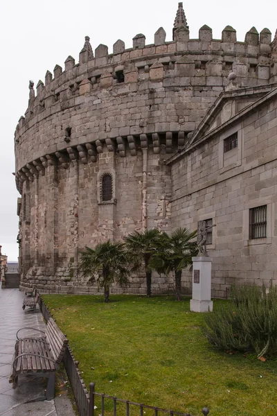 Fortified apse of the Cathedral of Avila — Stock Photo, Image