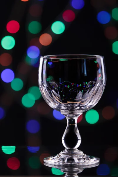 Crystal glass. defocused — Stock Photo, Image