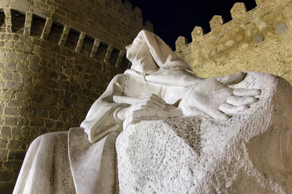 Monument to St. Teresa of Jesus — Stock Photo, Image